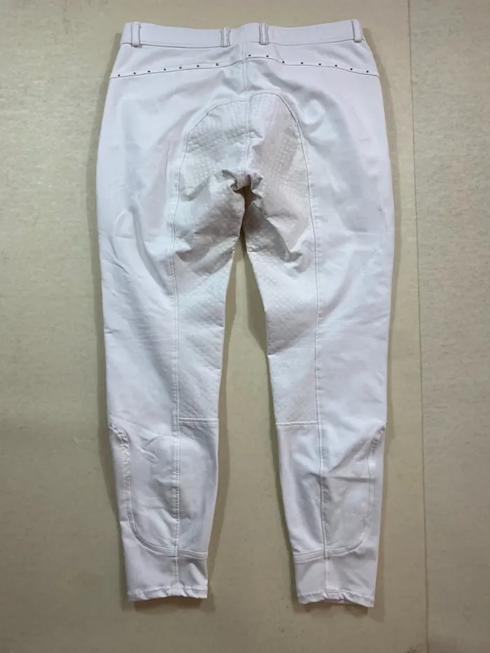 Pantalon 4Riders blanc strass – Full grip – Taille 42 (XL) - photo numéro 8
