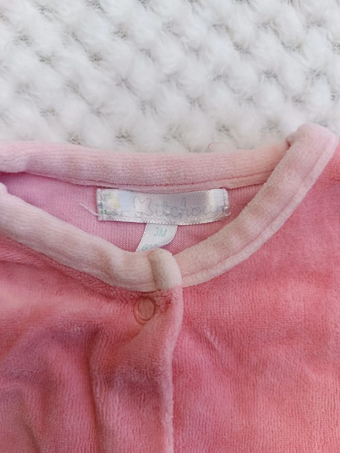 🔸 Pyjama 1 Pièce Rose - Kitchoun 3 mois 🔸 - photo numéro 5