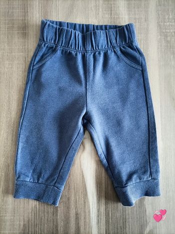 Pantalon de jogging bleu 3 mois