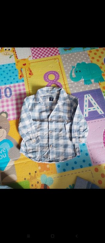 Chemise bébé garçon 18 mois