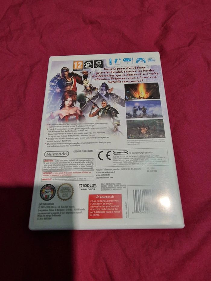 Jeu Samurai Warriors wii - photo numéro 2