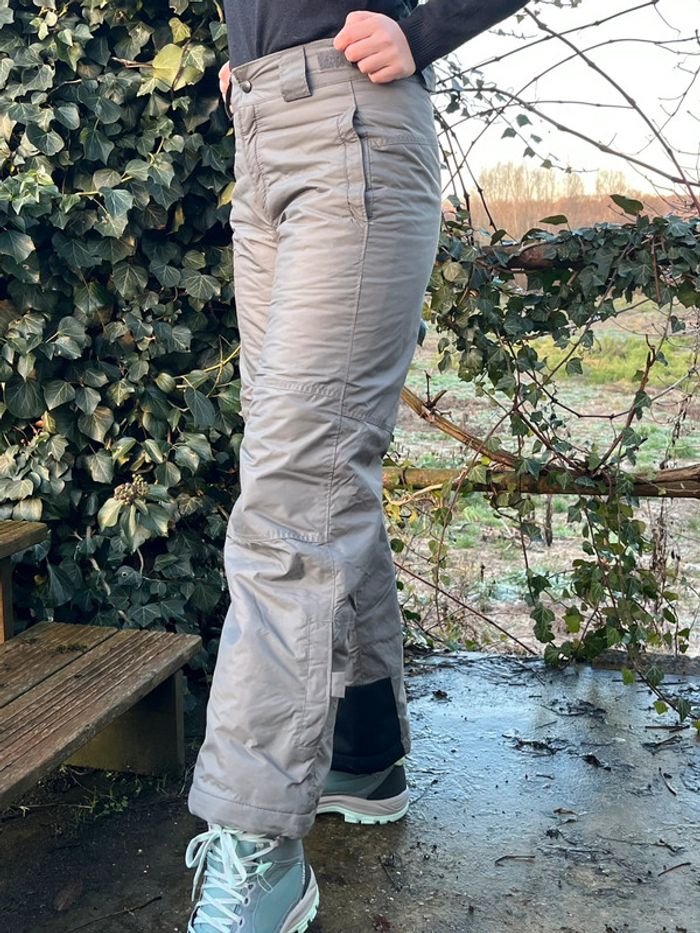 Pantalon de ski taille mi haute évasé, gris - Columbia - photo numéro 5