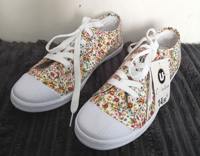 Baskets en toile U Collection P37 neuves - photo numéro 3