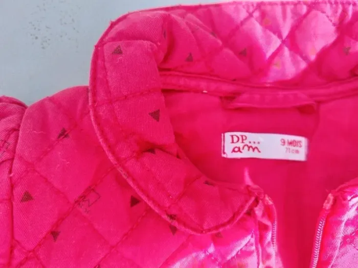 Veste 9 mois fille mi saison - photo numéro 3