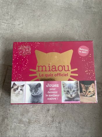 Jeu de quizz Miaou