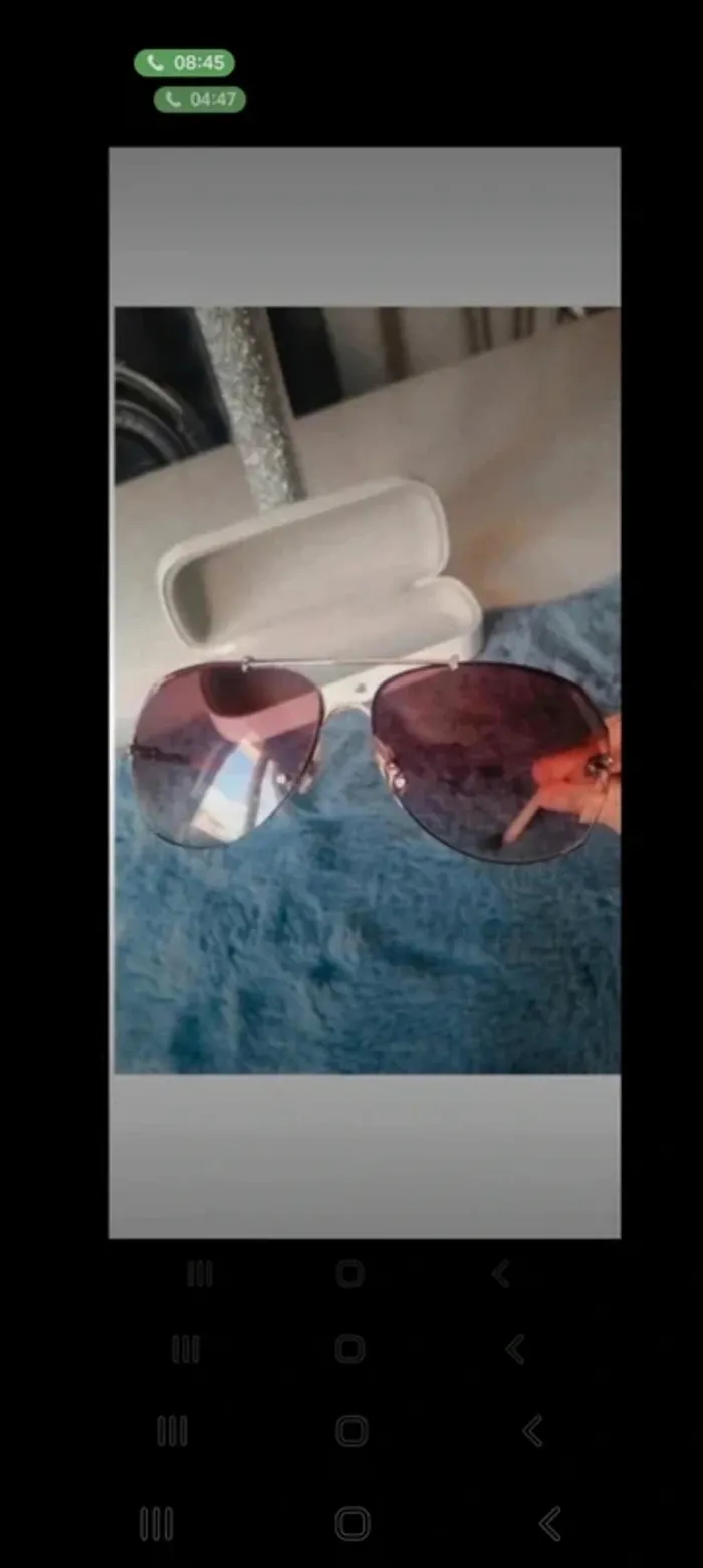 Lunette de soleil swaroski