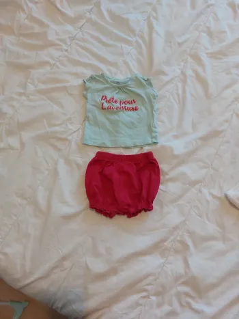 Ensemble short 3mois