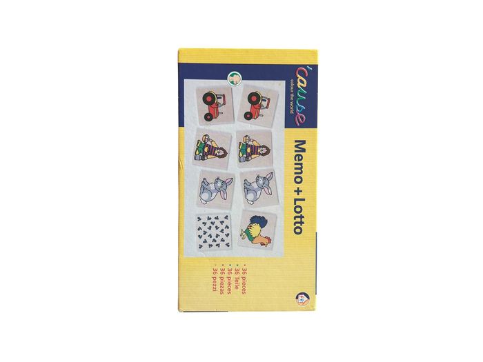 Jeu en bois mémo et loto - photo numéro 2