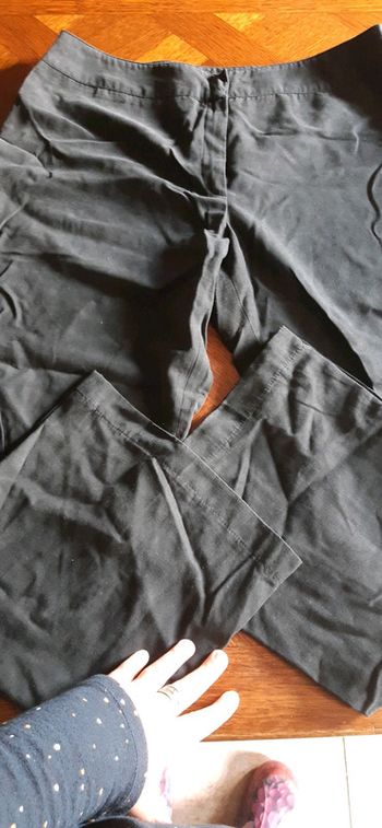 Pantalon lin et viscose taille 44 tissaia