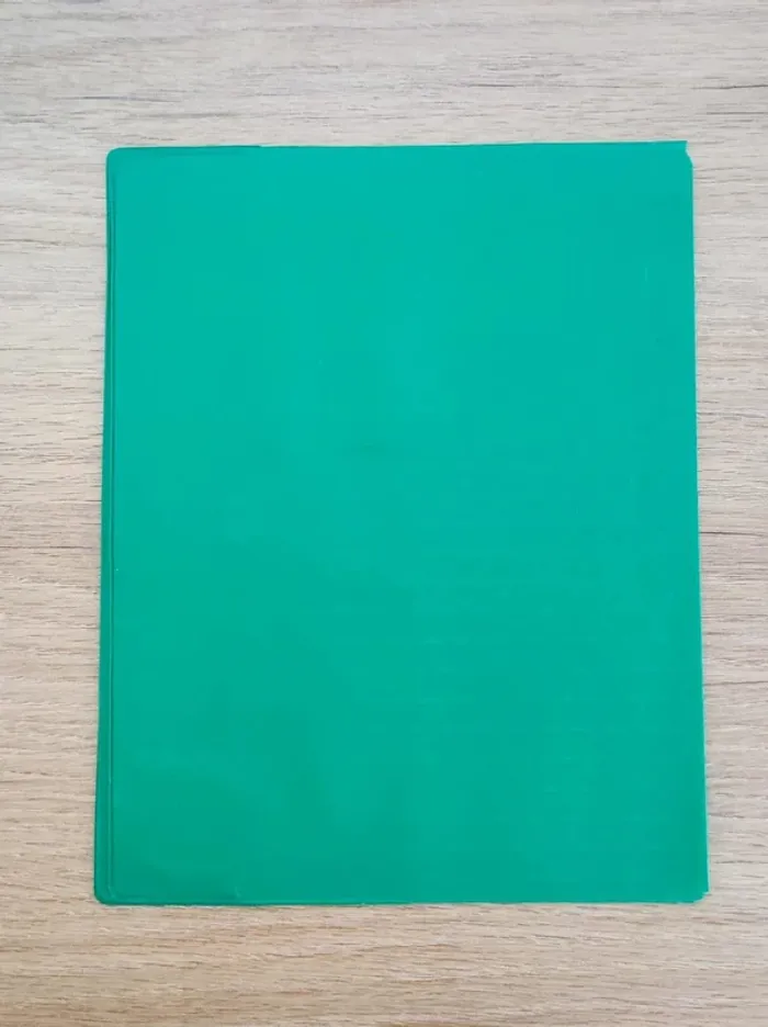 Lot 4 protège-cahier rouge noir jaune vert - 17x22cm - photo numéro 12
