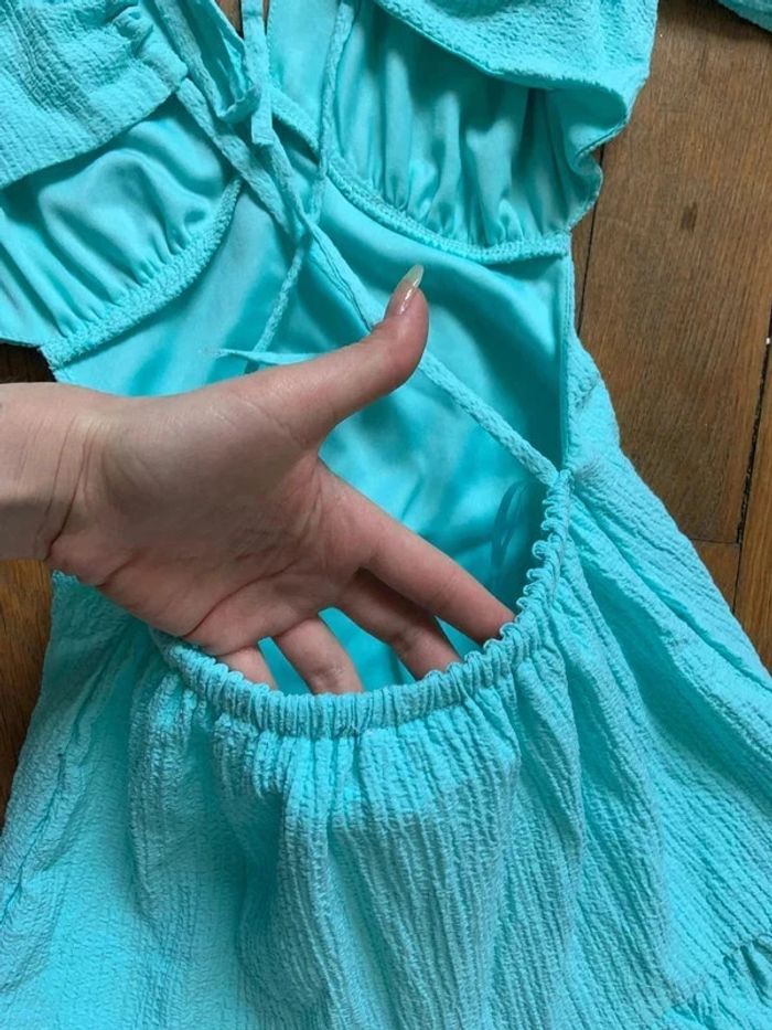 Robe bleue dos nu pimkie taille 32 xxs - photo numéro 9