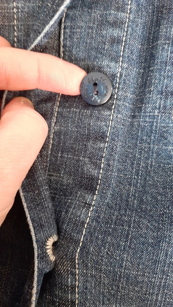 Veste en jean légère 10 ans - photo numéro 7