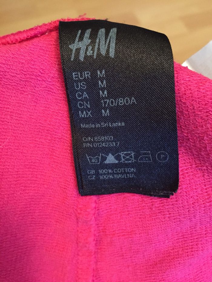 Mini short rose H&M Taille M - photo numéro 2