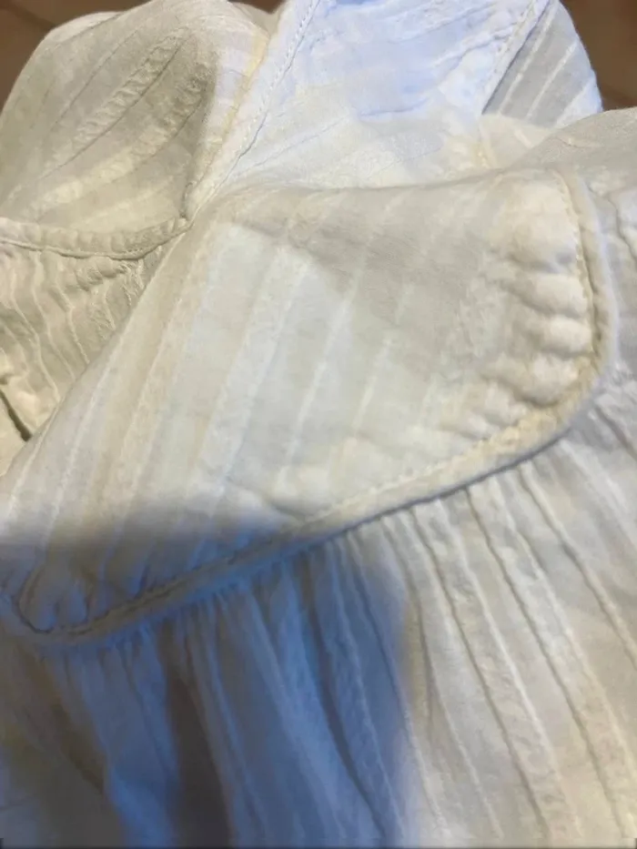 Blouse blanche chic parisienne - neuve - taille 40 - photo numéro 3