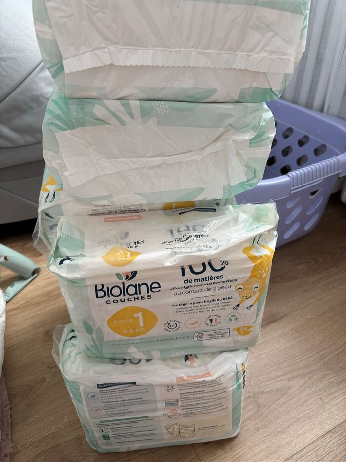 Couche biolane t1