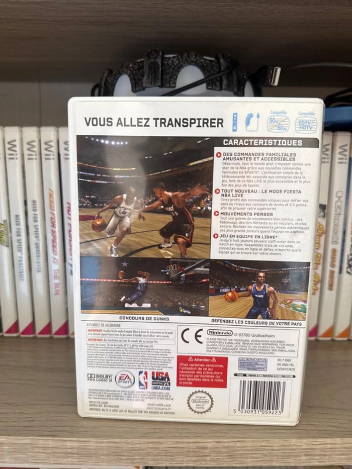NBA live 08 jeu Wii basketball - photo numéro 3