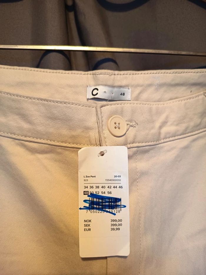 Jeans homme homme grande taille. Marque C . Couleur beige. - photo numéro 2
