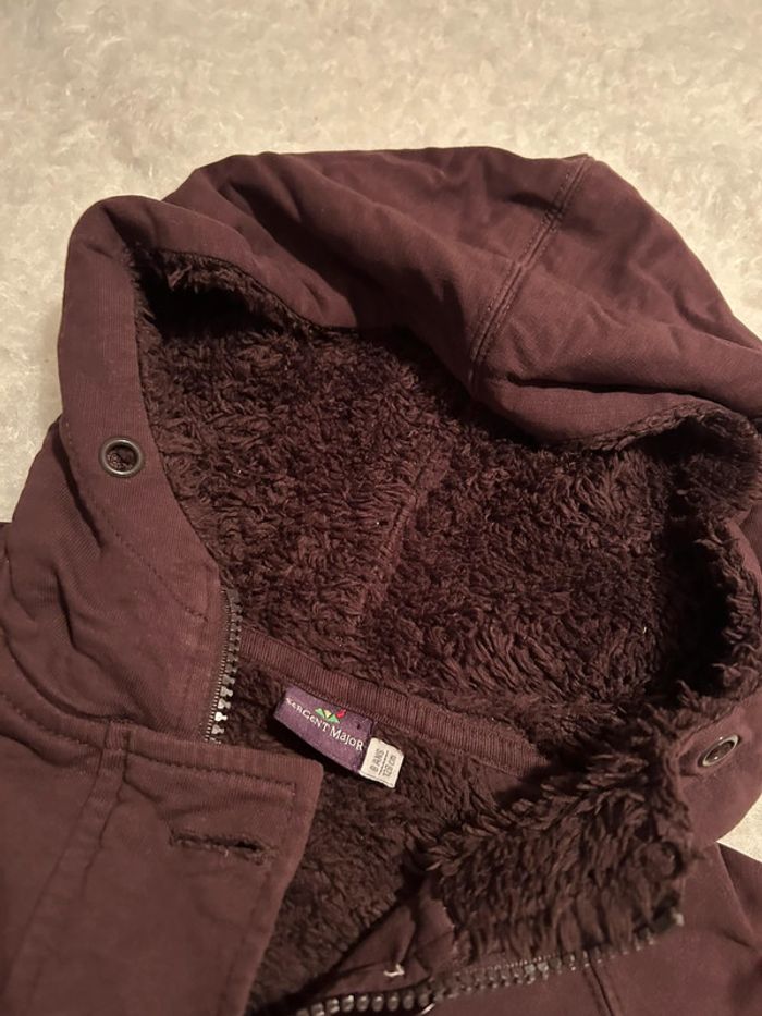 Gilet intérieur en pilou bordeau 8 ans Sergent Major - photo numéro 3