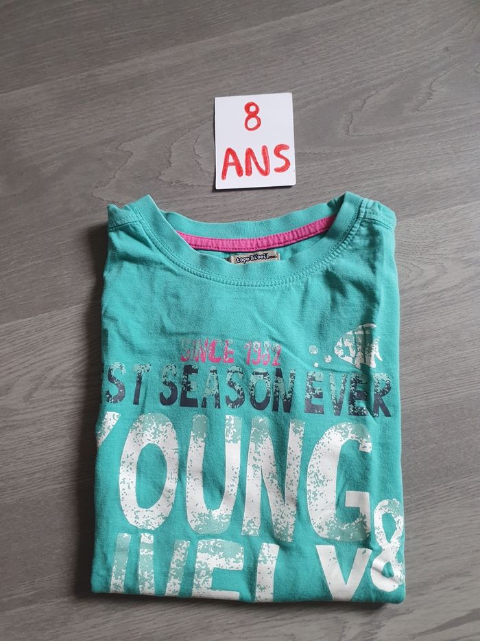 Maillot t-shirt 8ans garçon