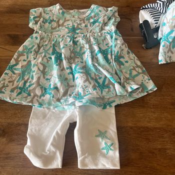 Ensemble coquillages 6 mois