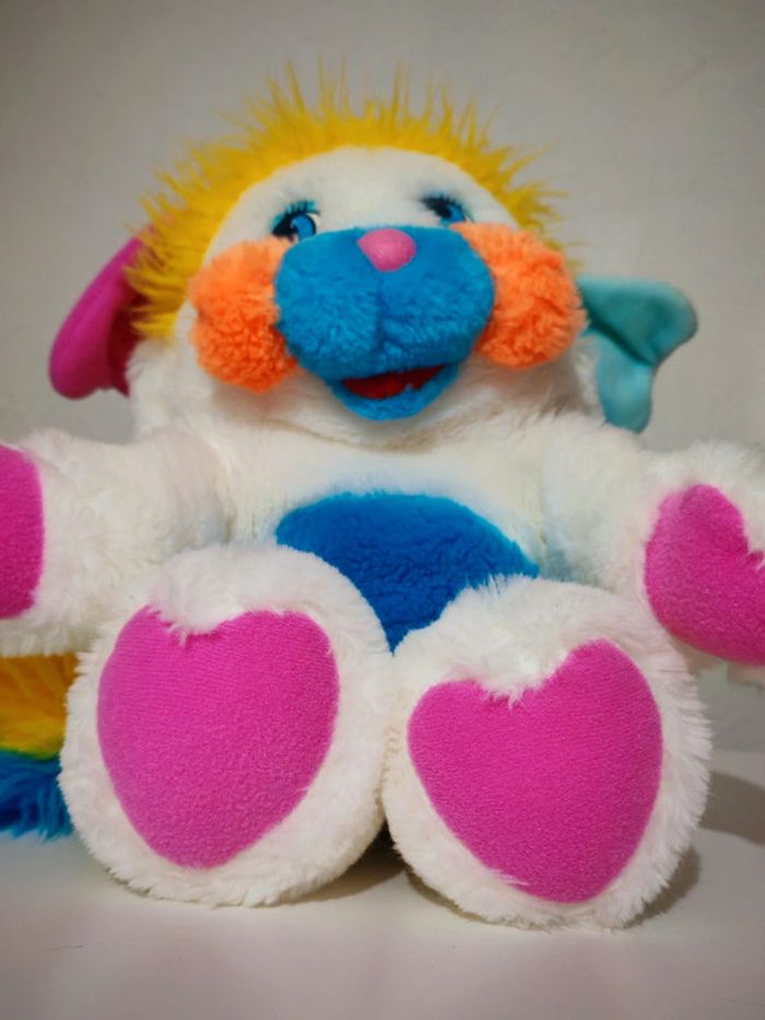 Vintage peluche 30 cm environ  popples année 80 - photo numéro 3