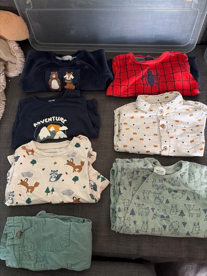 Lot 12 mois garçon
