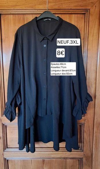 Chemise longue NEUVE pour femme taille 3XL