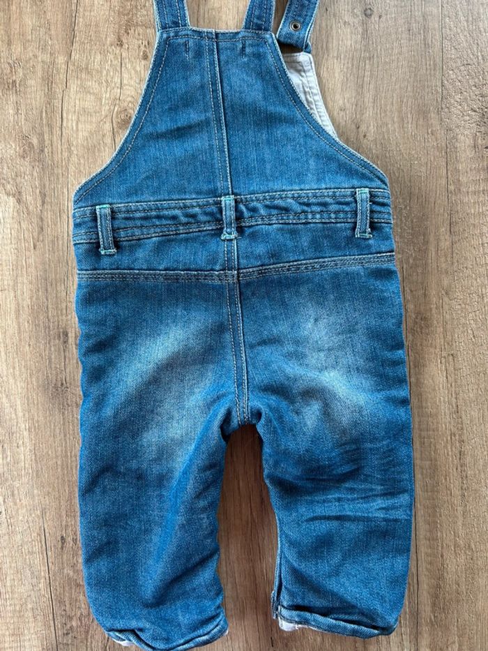 Ensemble salopette et t-shirt manches longues 9 mois - photo numéro 7