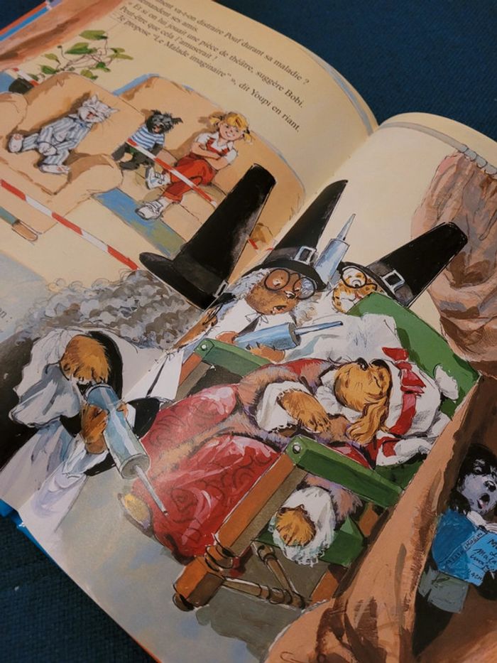 Livre rare Caroline et la Varicelle Pouf Pierre Probst Hachette Jeunesse Album multicolore - photo numéro 5