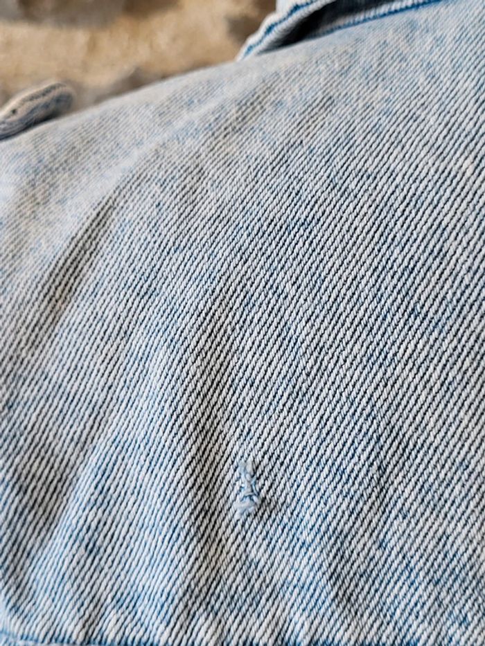 Veste en jean oversize bleue claire Denim Co Taille 44 46 - photo numéro 18