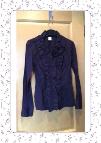 Chemise camaïeu violète