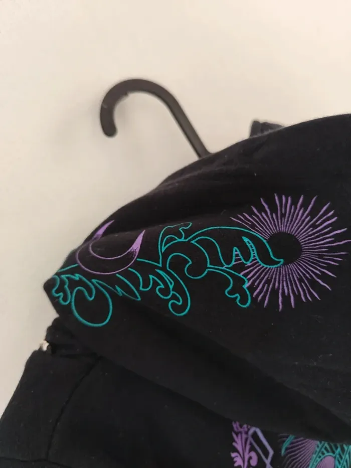 Sweat Veste zippée les reliques de la mort - photo numéro 3