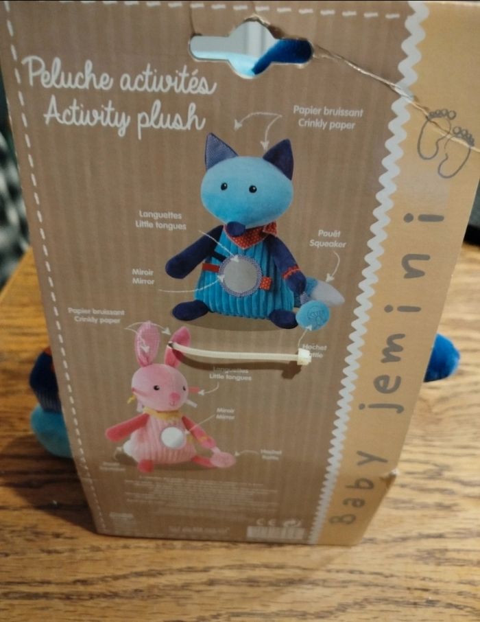 Peluche d'activités renard 🦊 - photo numéro 4