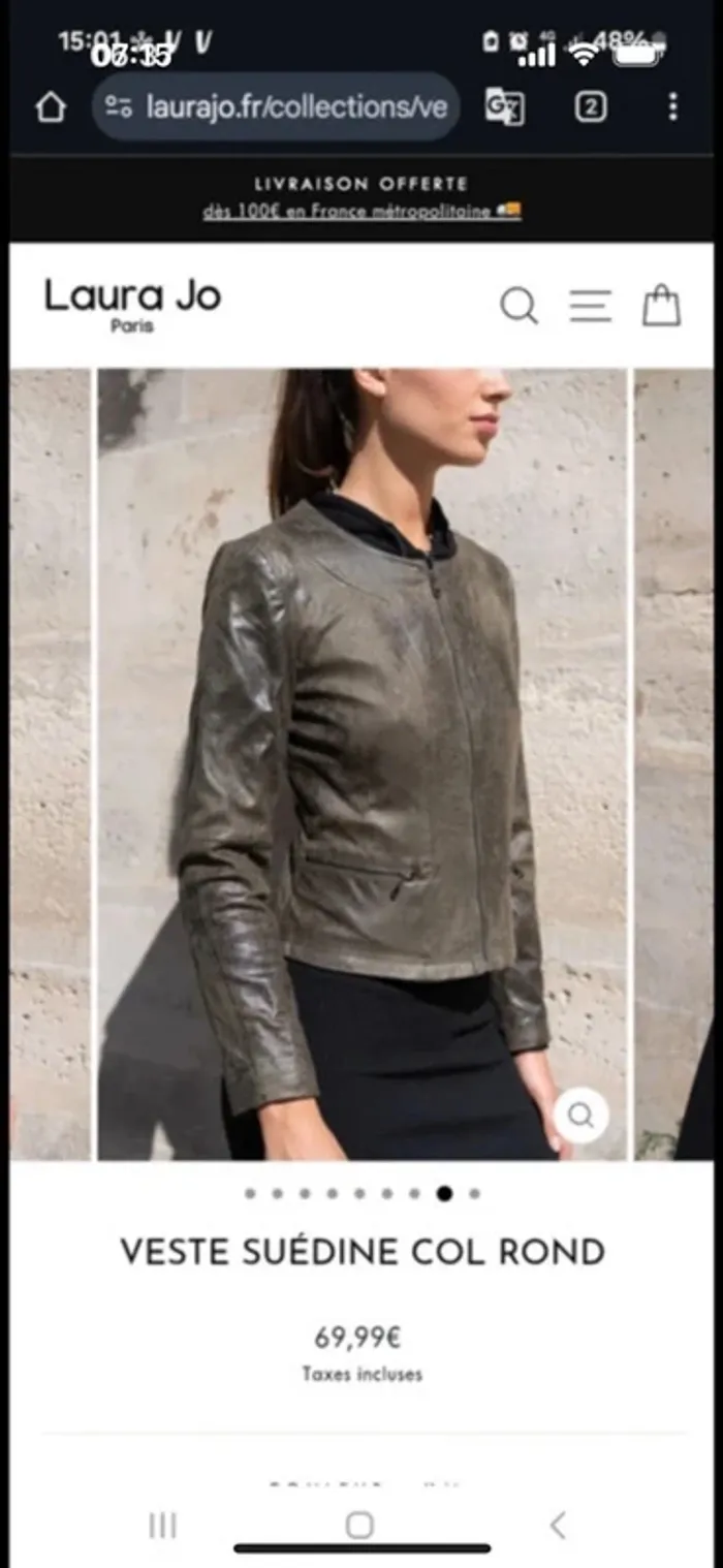 Veste Laura Jo taille M - photo numéro 10