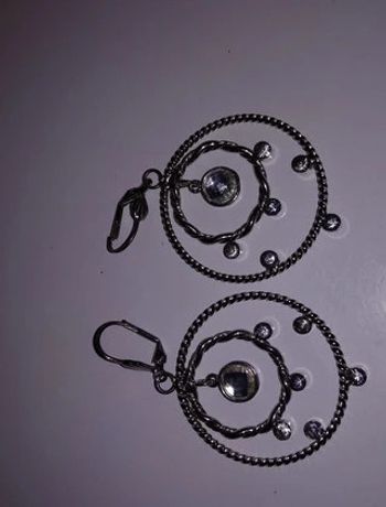 Créoles argentés neuves etam