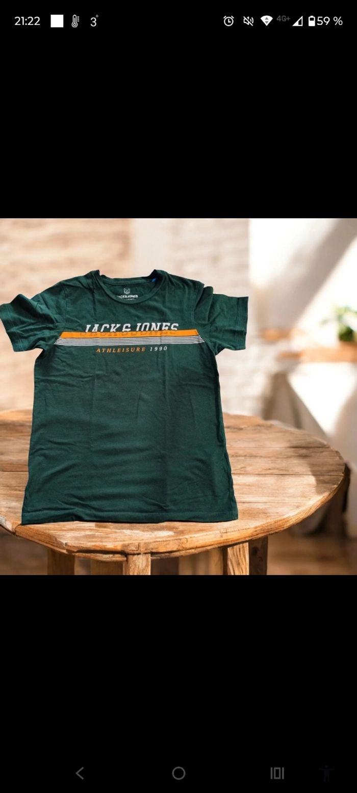 Tshirt jack Jones garcon 12 ans