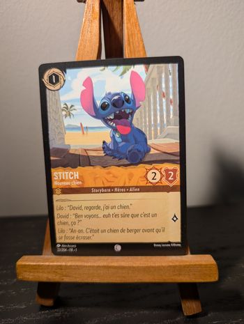🌟 Stitch – Disney Lorcana FR - En excellent état 🌟