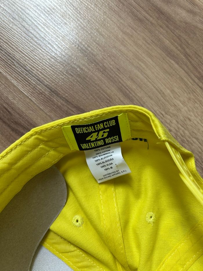 Casquette jaune VR46 Valentino Rossi Homme Taille Unique Réglable - photo numéro 7