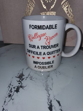 Mug formidable collègue