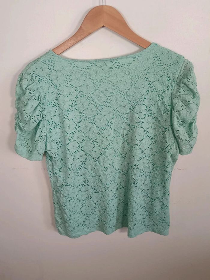 C23 blouse menthe Armand Thiery T5 - photo numéro 2