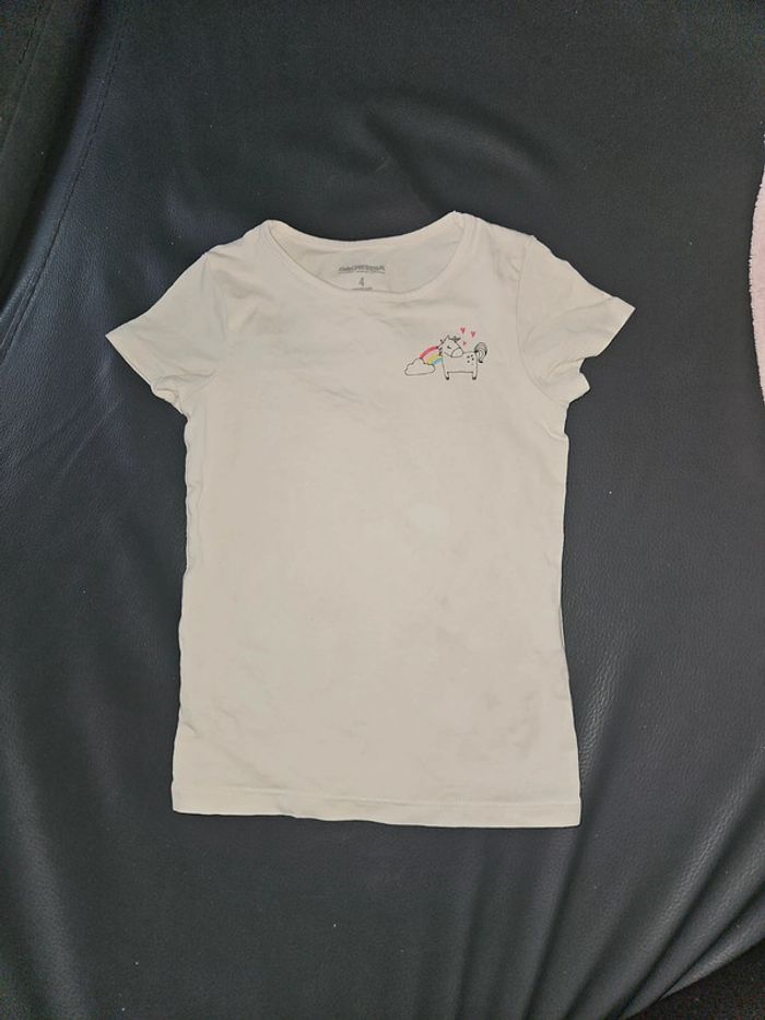 Tee-shirt licorne fille 4 ans