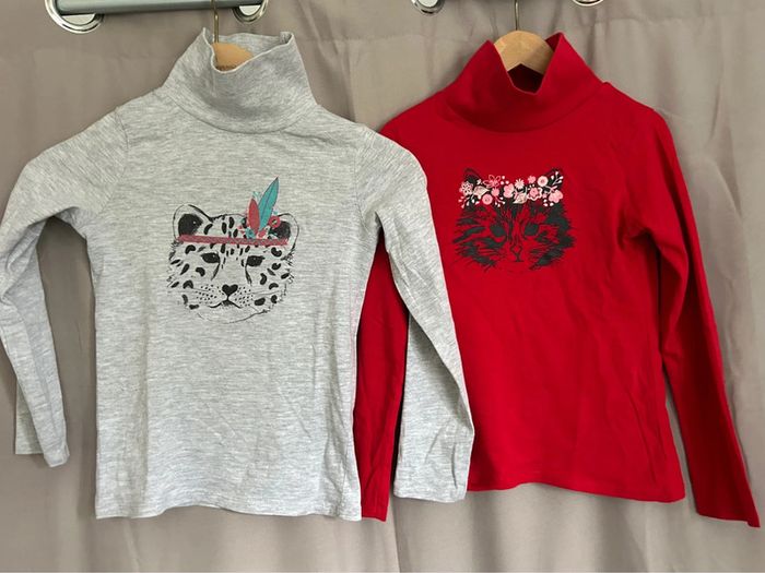 Lot de 2 sous pull 8 ans