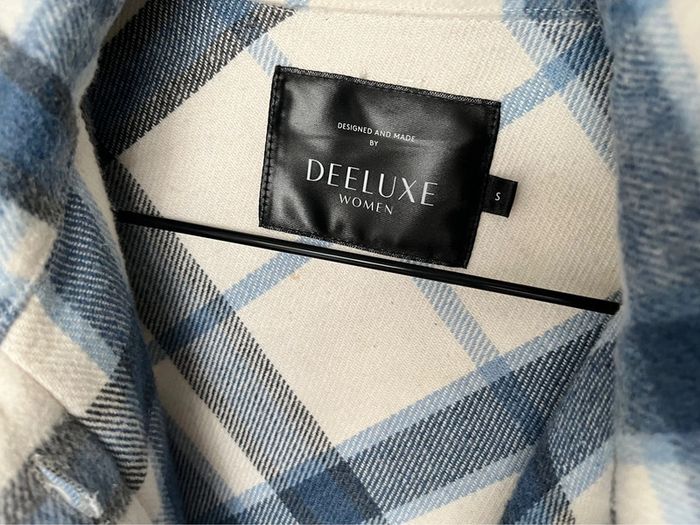 Veste chemise chaude ado ou femme taille s/36 marque deluxe - photo numéro 2