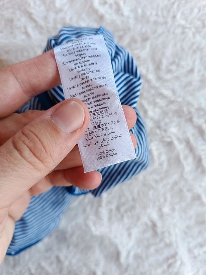 Body manches courtes Garçon 6 mois Petit bateau 100% coton - photo numéro 5