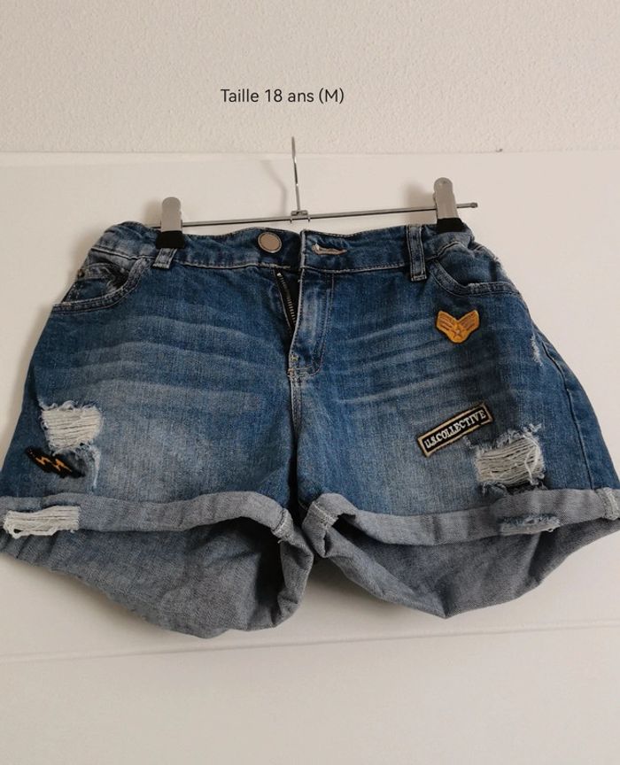 Short taille 16/18 ans