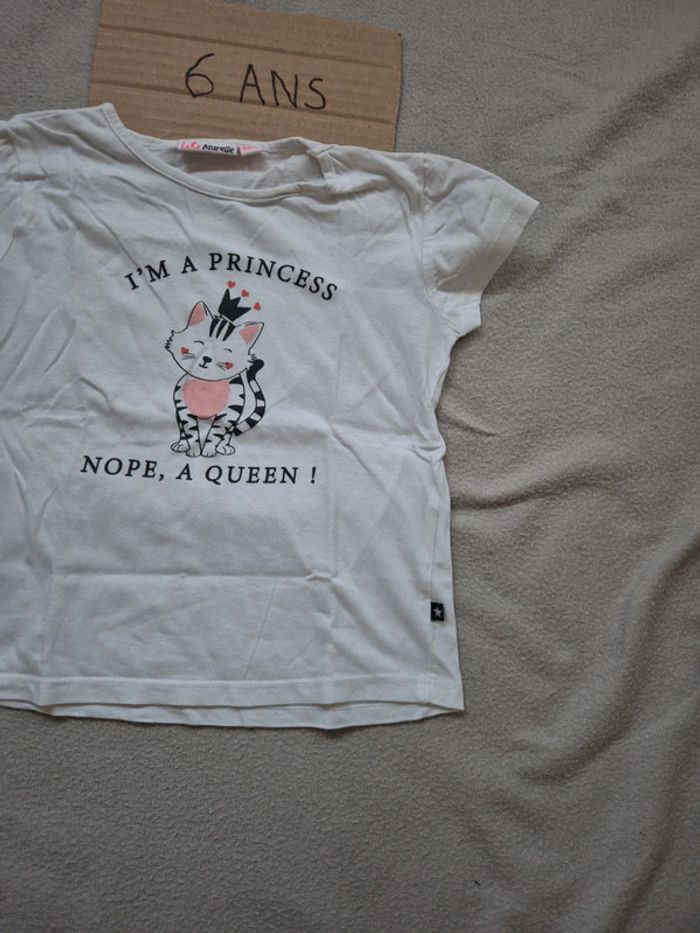 T-shirt fille 6 ans lili marelle - photo numéro 3
