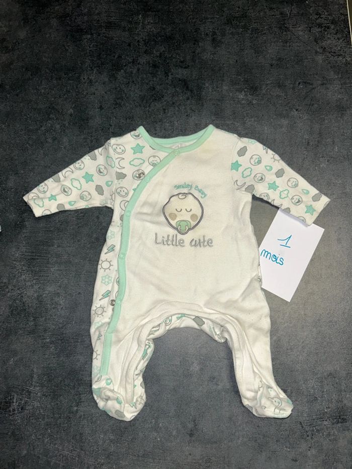 Pyjama bébé smileys