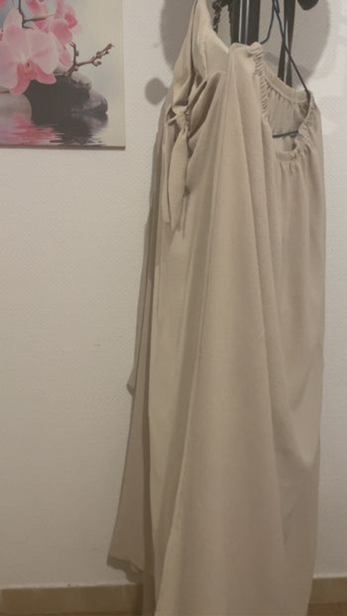 Jilbeb 2 pièces beige-Taille unique - photo numéro 2