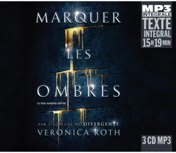 Coffret X3 CD Intégrale MP3 "Marquer Les Ombres " Veronica Roth Neuf