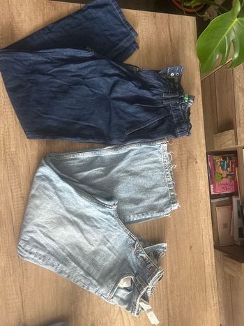 lot 2 jeans taille 13/14  benetton et zara 